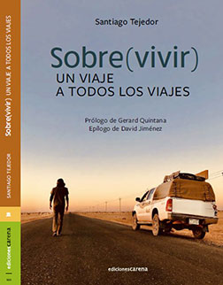 Portada del libro "Sobre(vivir)", Santiago Tejedor